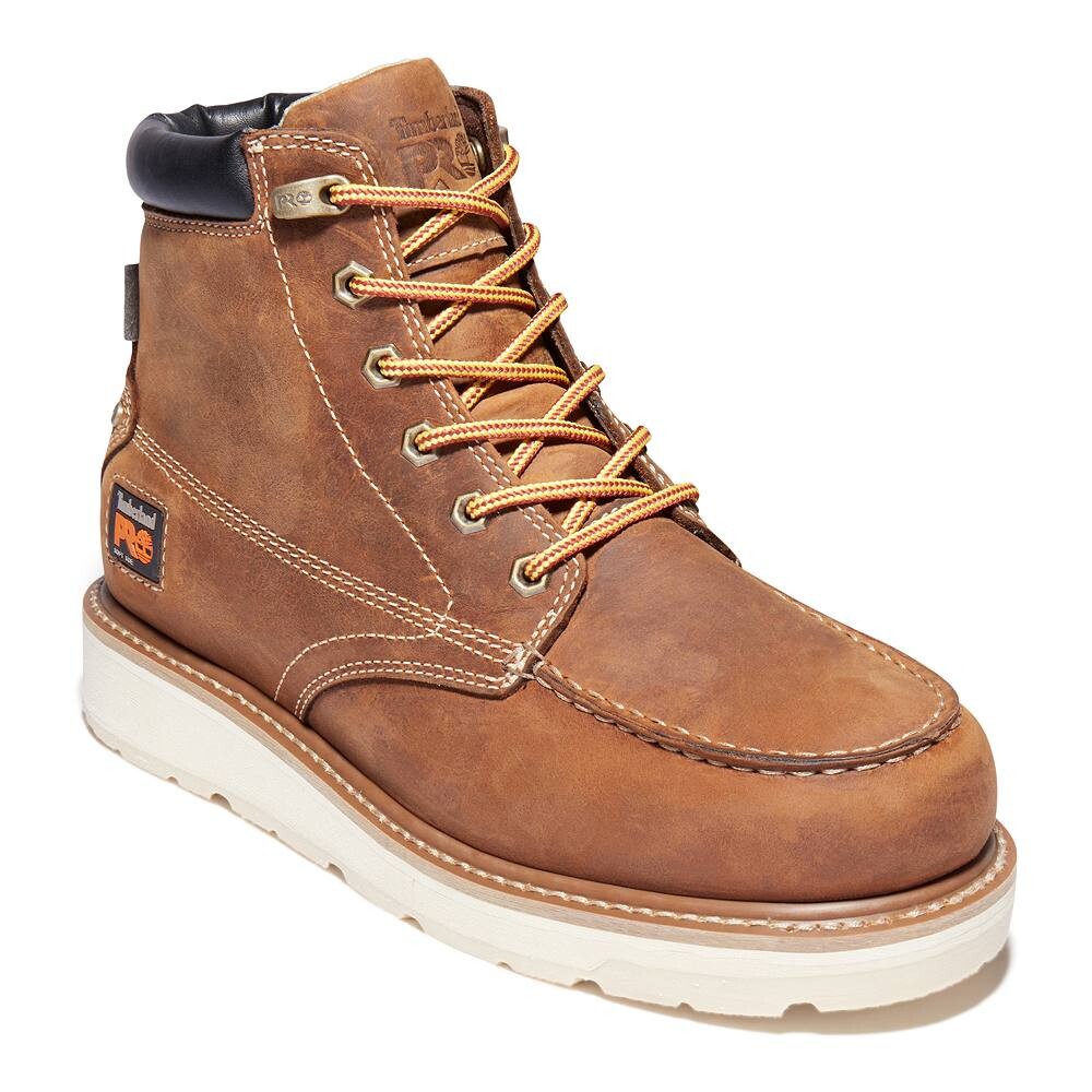 

Мужские водонепроницаемые рабочие ботинки Timberland PRO Gridworks, коричневый