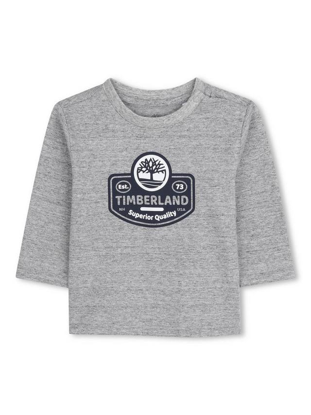 

Детская футболка с длинным рукавом Timberland, Chine Grey