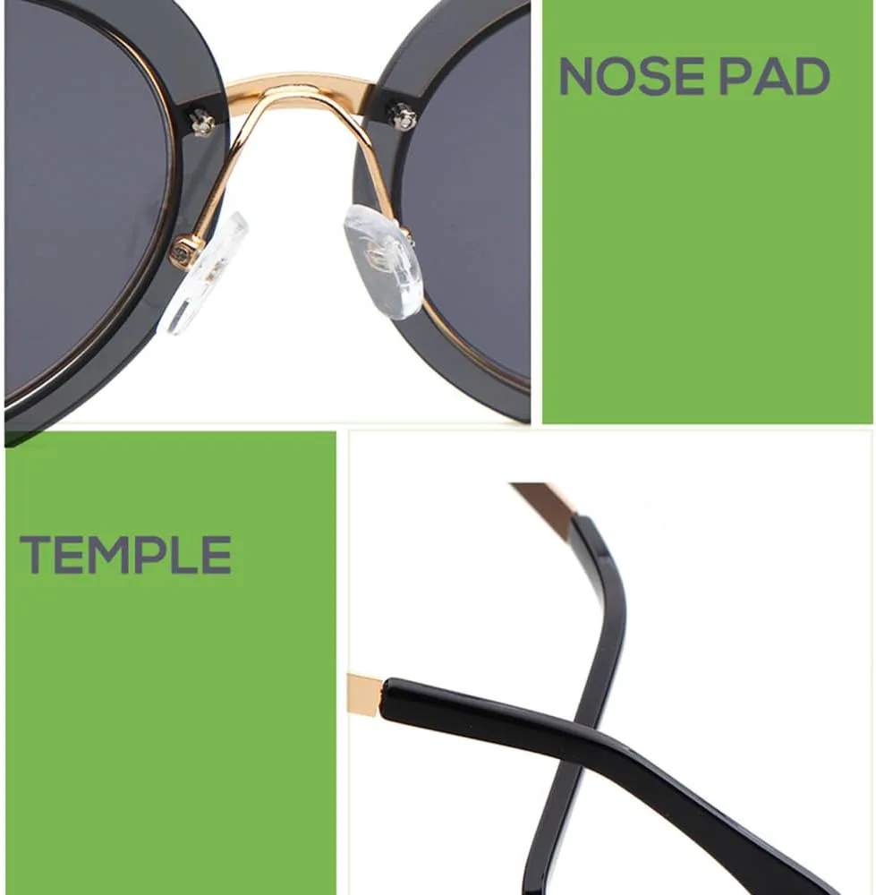 

Солнцезащитные очки большого диаметра 2027 года для женщин и мужчин, ретро-солнцезащитные очки с зеркальными линзами, солнцезащитные очки с двойными линзами MTZJH, C7