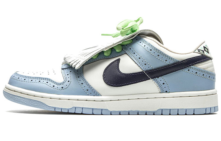 

Кроссовки Nike Dunk SB Low Skateboarding, белый/голубой/черный