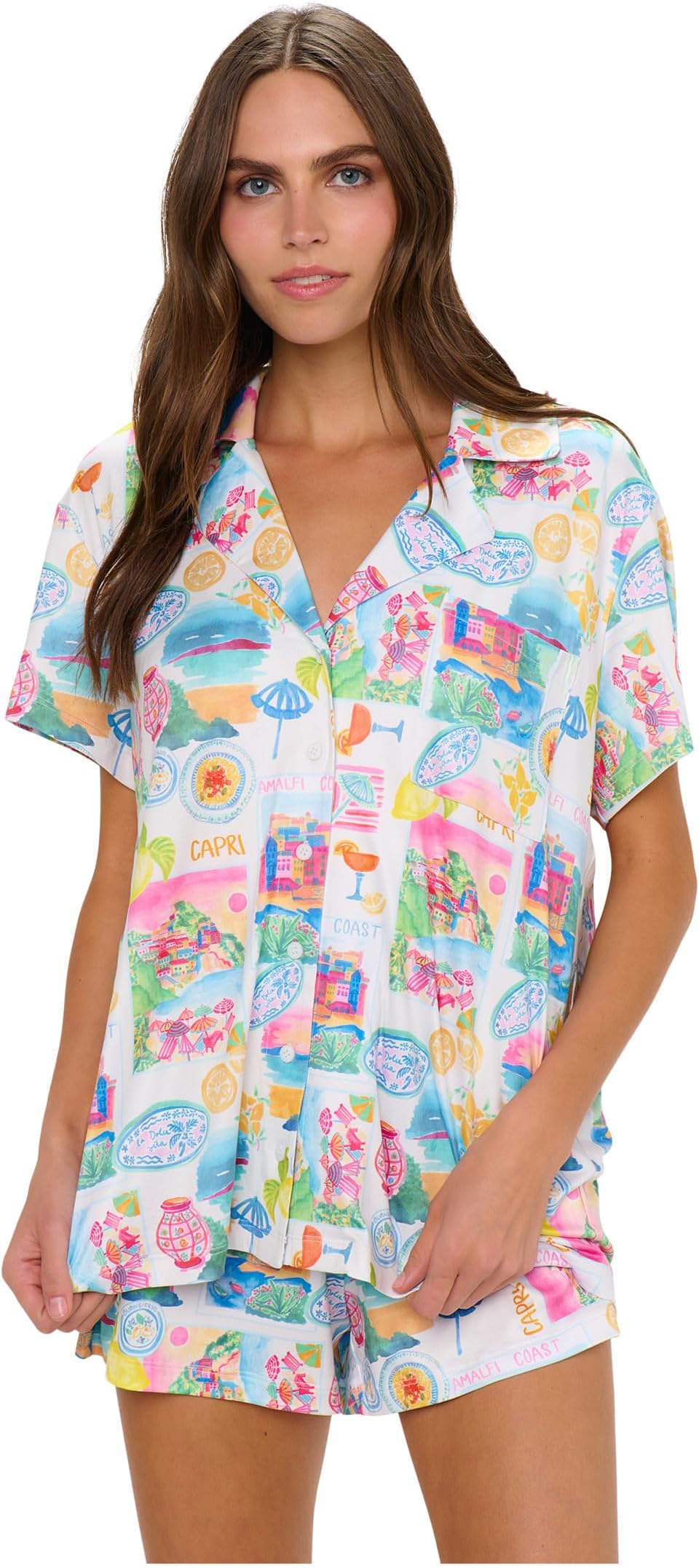 

Пижама Show Me Your Mumu Sunday Morning PJ Set, цвет Amalfi Coast