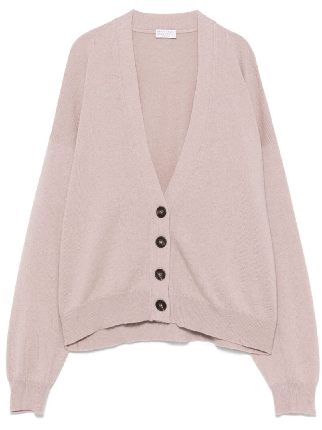 

Brunello Cucinelli кашемировый кардиган, розовый