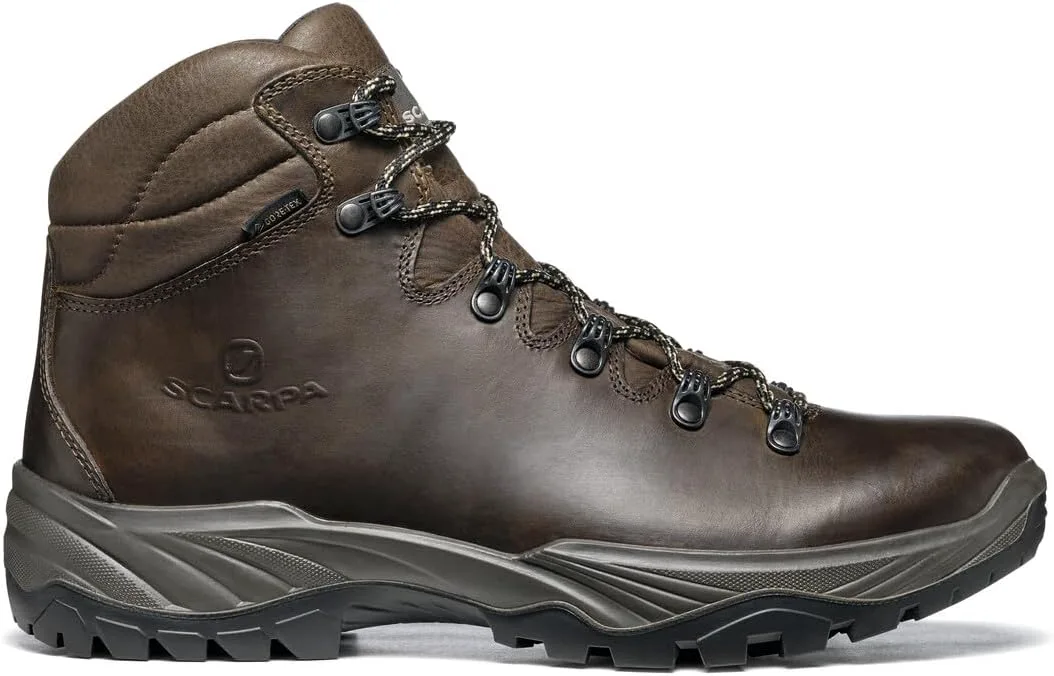 Мужские водонепроницаемые ботинки SCARPA Terra GTX с мембраной Gore-Tex для пеших походов и рюкзачного туризма, коричневый — фото 2