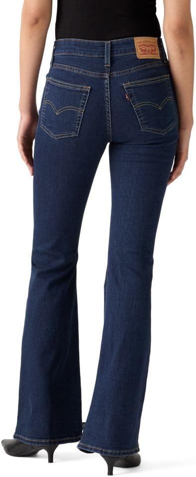 Женские джинсы Levi's 726 с высокой талией и клешем (также доступны в размере Plus), (New) Eternal Indigo Dark (Stretch) — фото 3