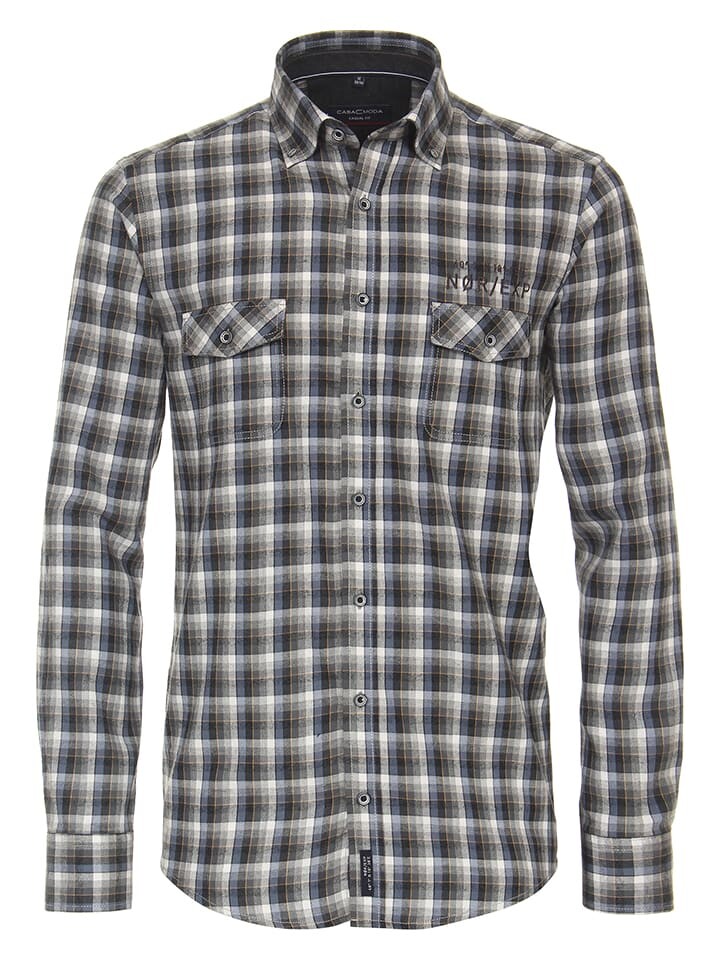 

Рубашка CASAMODA, цвет blau/grau