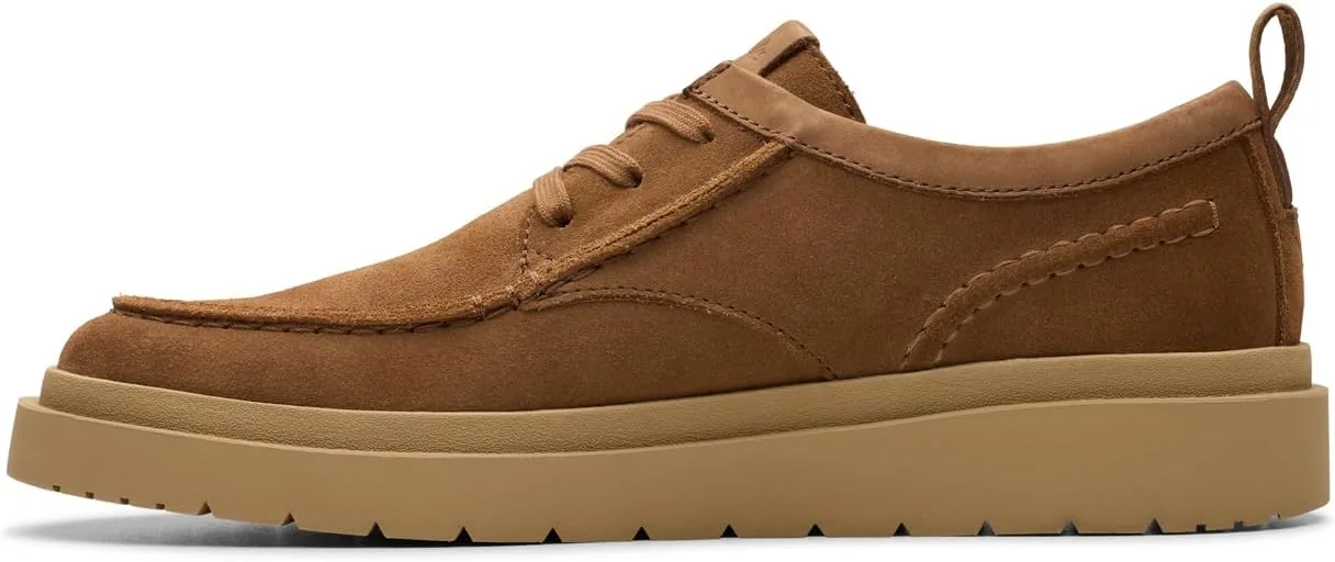 Мужские лоферы Clarks Polden, цвет Cola Suede — фото 2