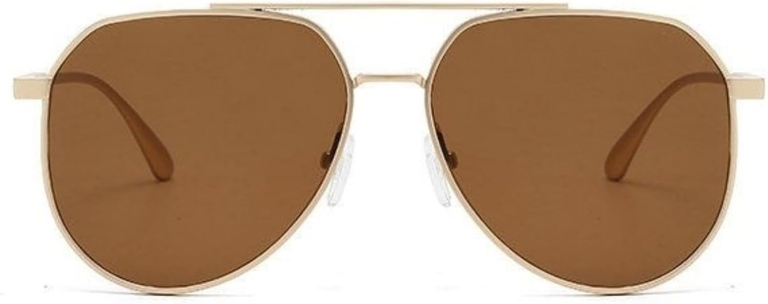 

Willochra — большие солнцезащитные очки-пилот для женщин в винтажном стиле с металлической оправой и двойным дужком, а также овальные солнцезащитные очки для мужчин с защитой от УФ-излучения UV400, C2