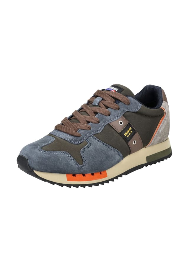 

Кроссовки из кожи/текстиля Blauer.Usa, мультиколор