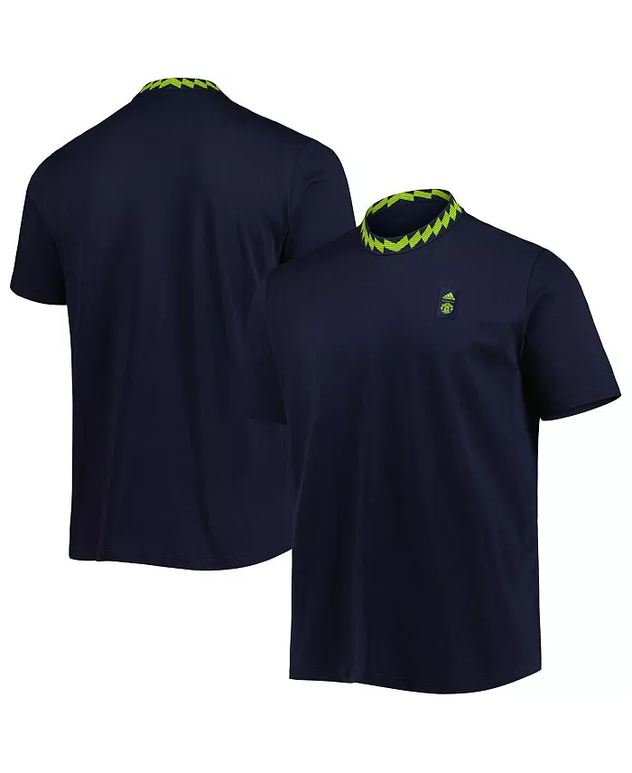 

Мужская синяя футболка Manchester United Lifestyle adidas