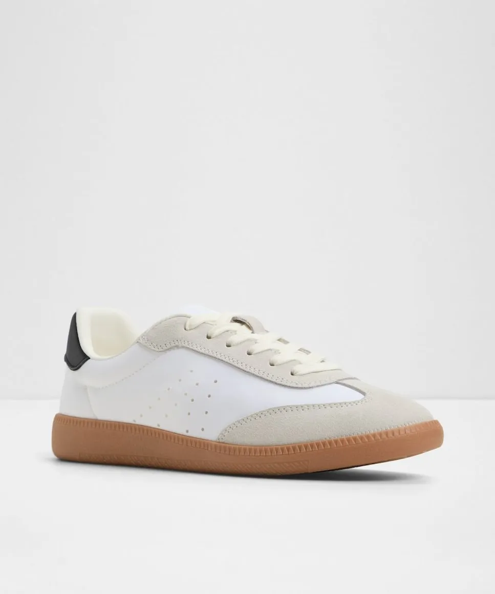 Женские повседневные кроссовки с круглым носком Aldo, белый — фото 4