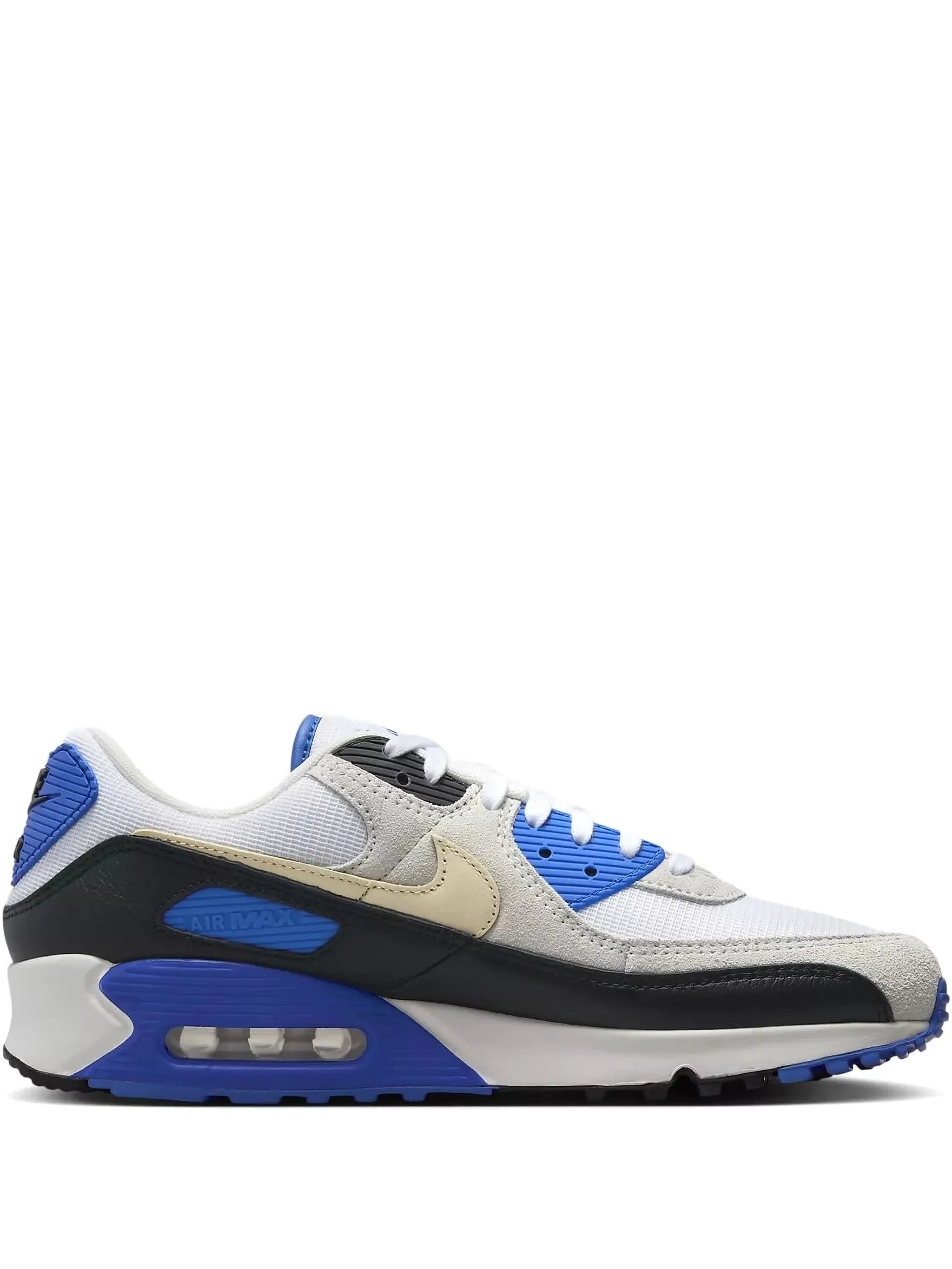 

Кроссовки Air Max 90 Khaki/Racer Blue/Black Nike, белый