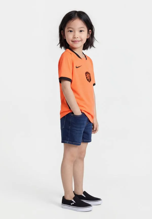 Домашняя футболка стадиона knvb нидерландов, спортивная футболка Nike Performance, Hyper Crimson/Black