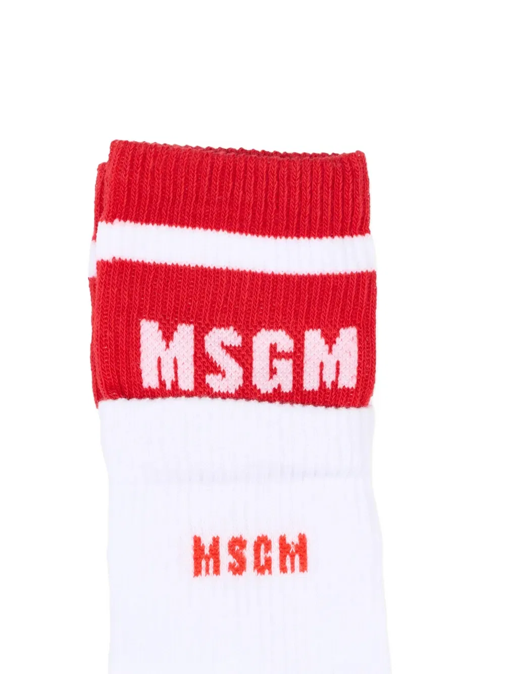 Носки с логотипом Msgm Kids, белый — фото 3