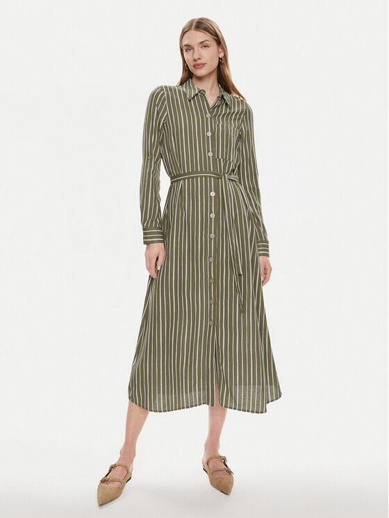 

Платье-Рубашка стандартного кроя Vero Moda, коричневый