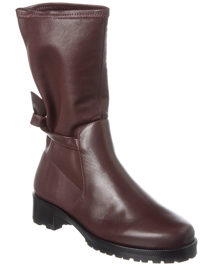 Кожаные мотоциклетные ботинки Alexandre Birman Clarita, красный