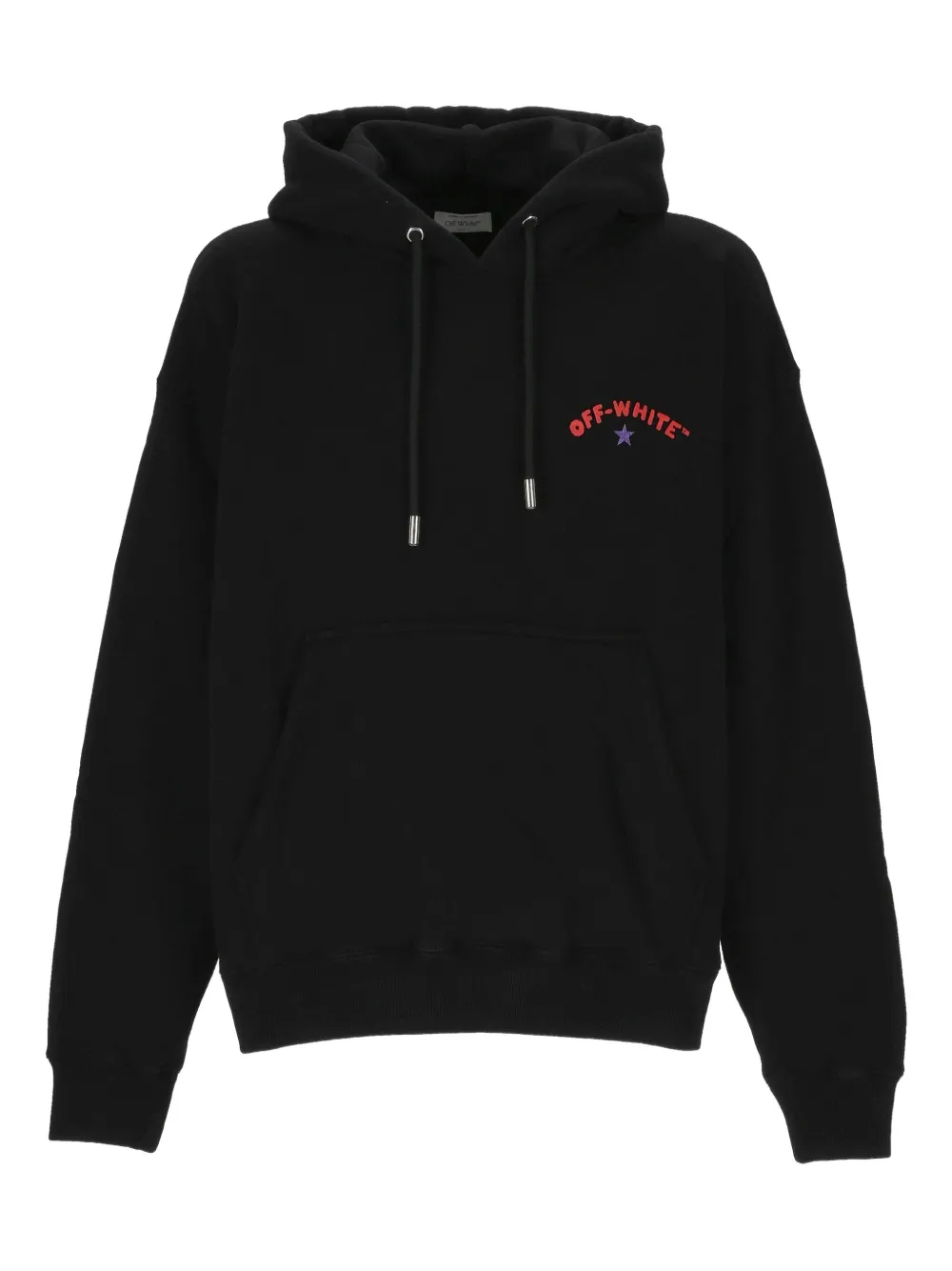 

Худи с логотипом OFF-WHITE, черный