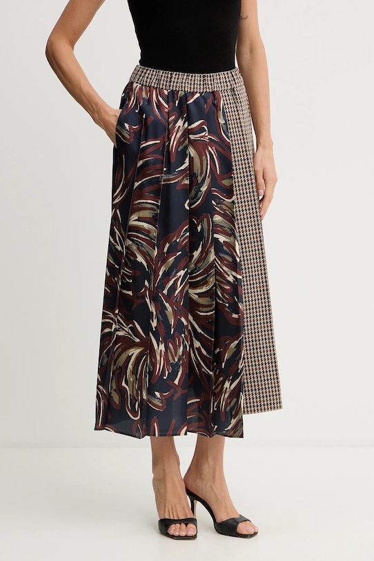 

Юбка из шерсти FANALE Weekend Max Mara, темно-синий