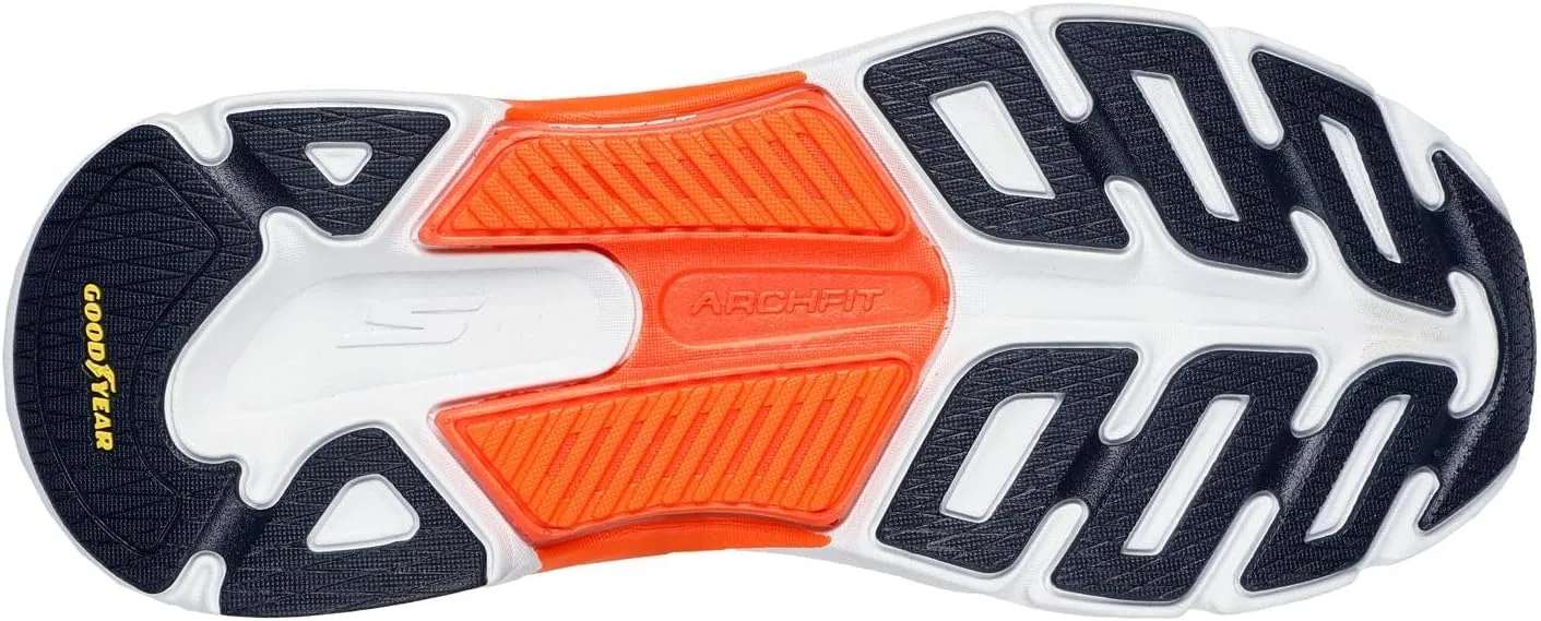 Кроссовки Skechers Men's Max Cushioning Arch Fit 2.0 Antilles, Navy And Orange Textile Synthetic — фото 2