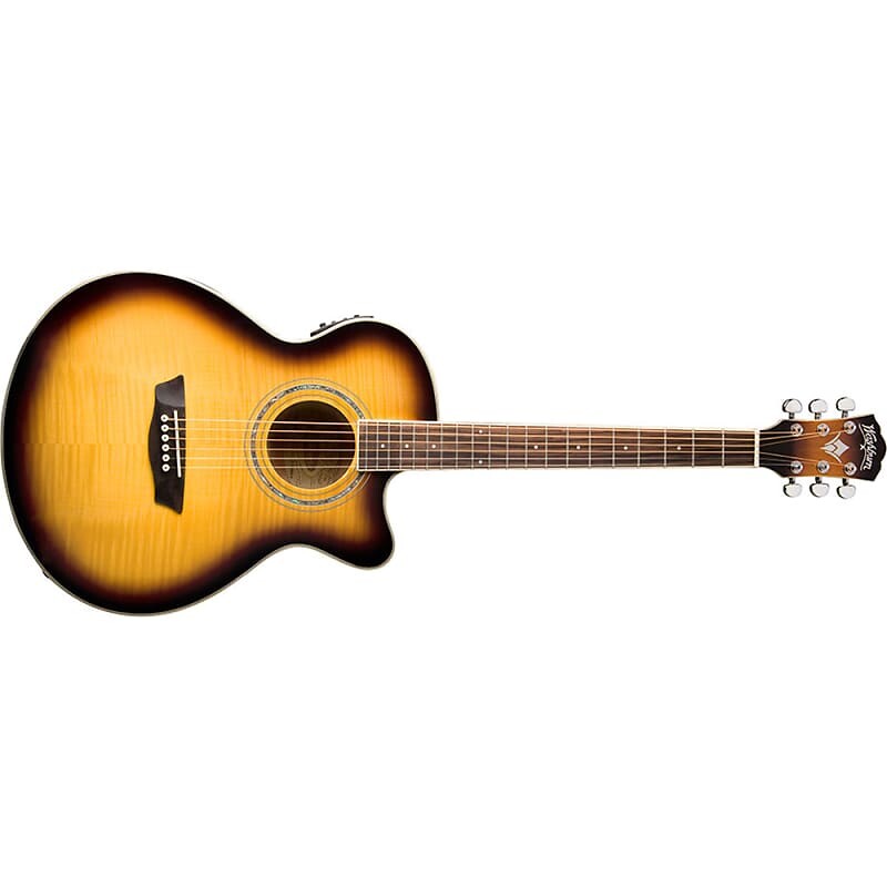 

Акустическая гитара Washburn Festival Series EA15 Acoustic Electric Guitar, Maple Top, Tobacco Burst