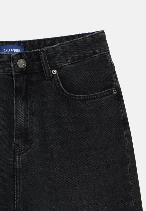 Джинсы osjcarl свободного кроя с шаровидным верхом Only & Sons Junior, Washed Black — фото 3