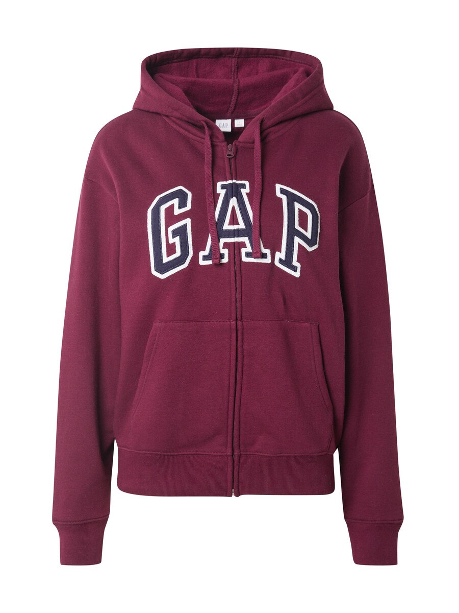 

Худи с капюшоном на молнии GAP HERITAGE, Bordeaux