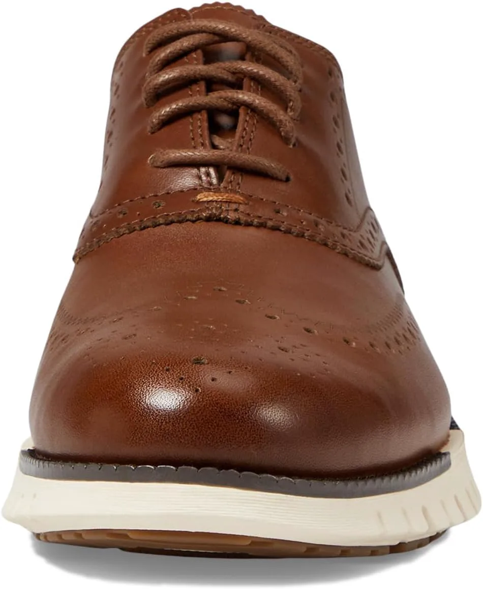 Мужские оксфорды Cole Haan Zerogrand Remastered с крыльями, слоновая кость — фото 3