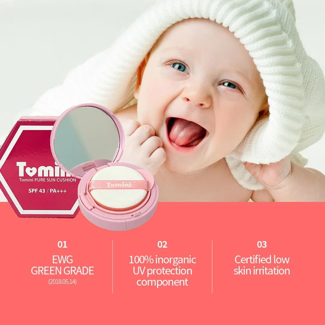 Солнцезащитный кушон TOMINI Pure Sun Cushion Light Pink — фото 3