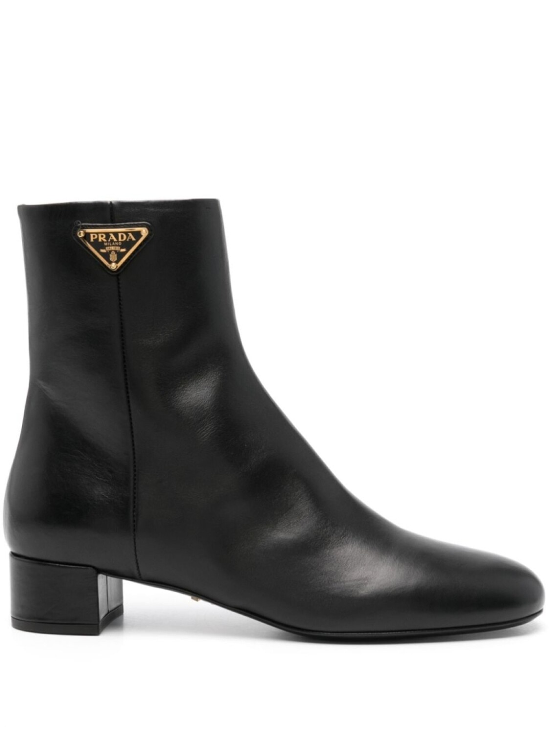 

Prada ботильоны с логотипом, черный