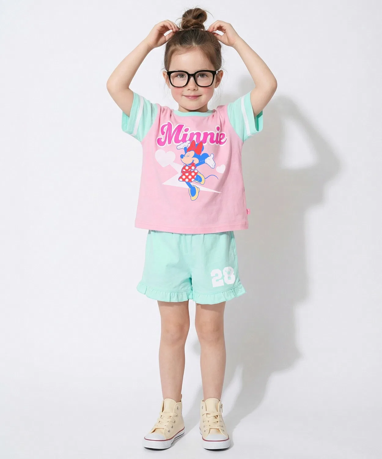 Костюм спортивный Disney BABYDOLL, футболка и шорты, с охлаждающим эффектом, цвет другой — фото 4