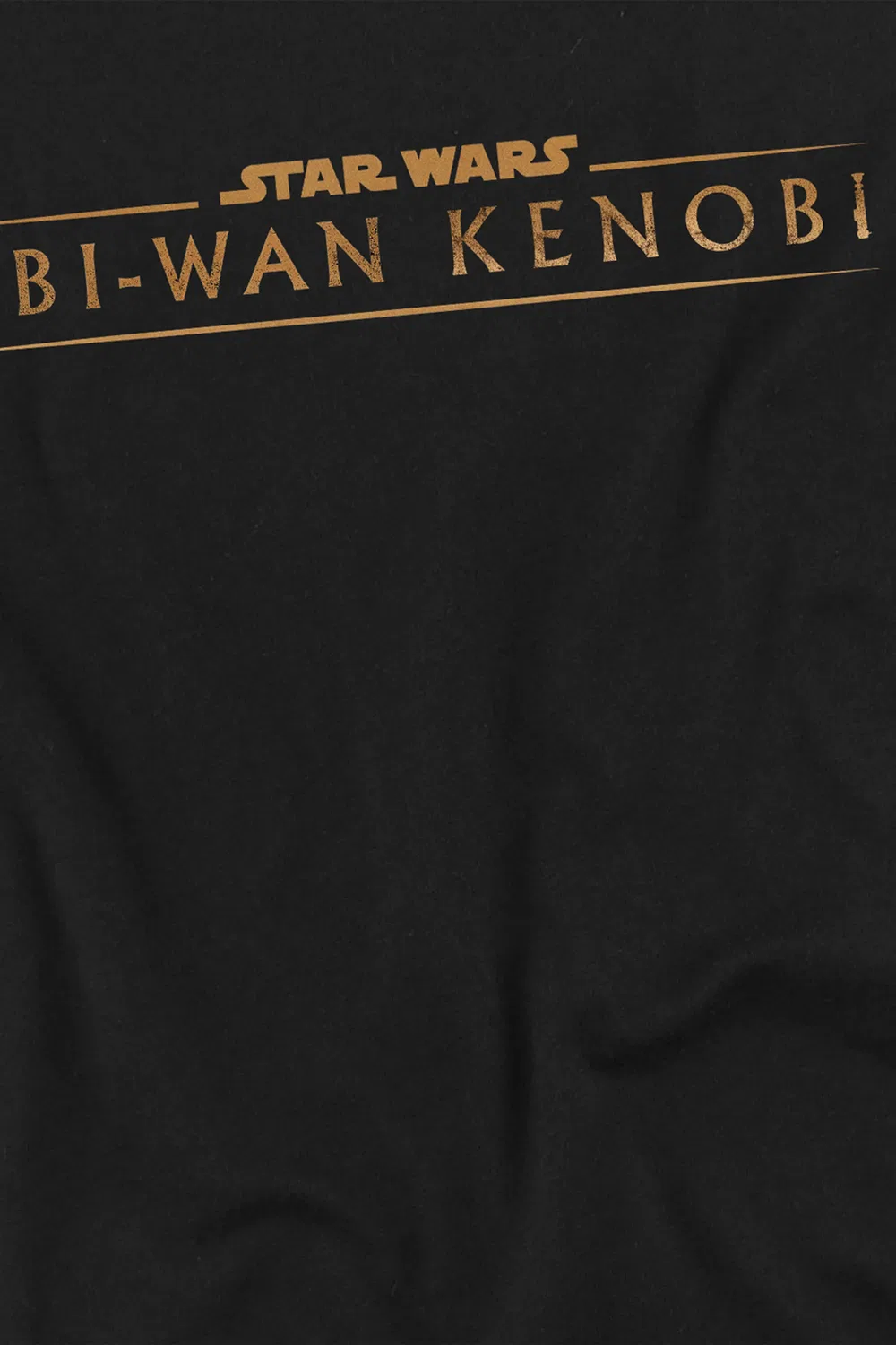 Детский свитшот с принтом Obi-Wan Kenobi, Star Wars, черный — фото 2