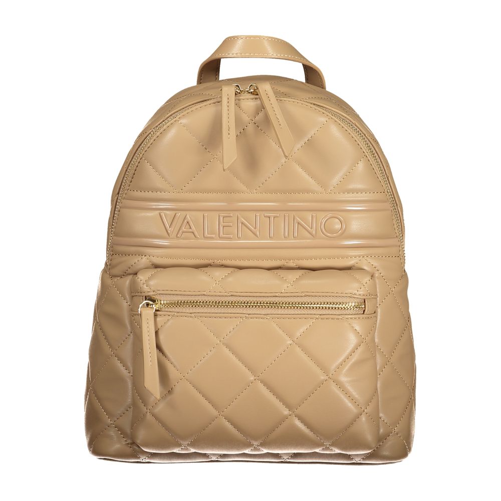 

Бежевый полиэтиленовый женский рюкзак Valentino Bags, Beige