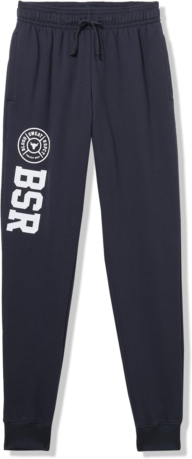 

Мужские флисовые джоггеры Project Rock Rival от Under Armour, (001) Black/ White