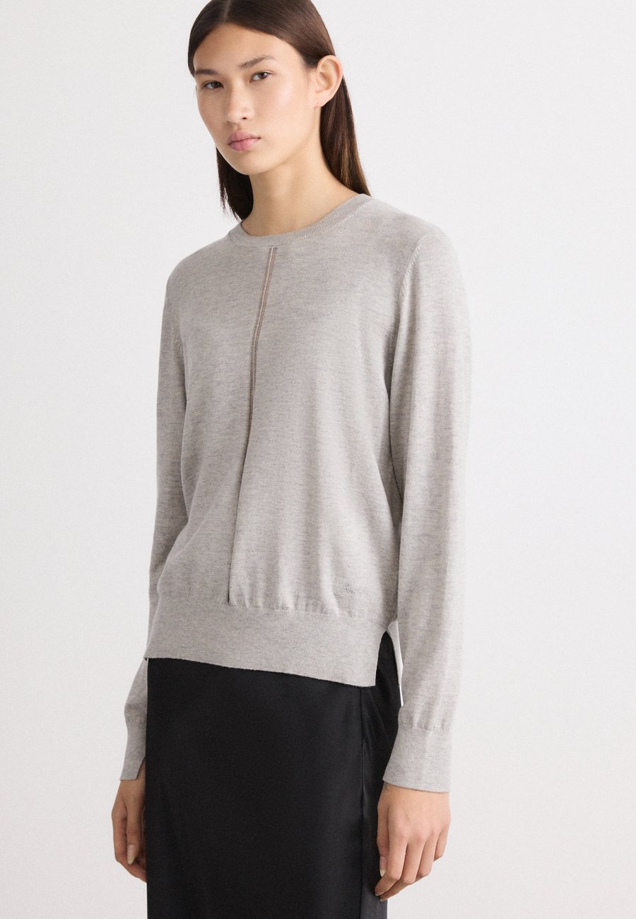 

Джемпер BOSS FINGUINE, Light Pastel Grey/Mottled Light Grey