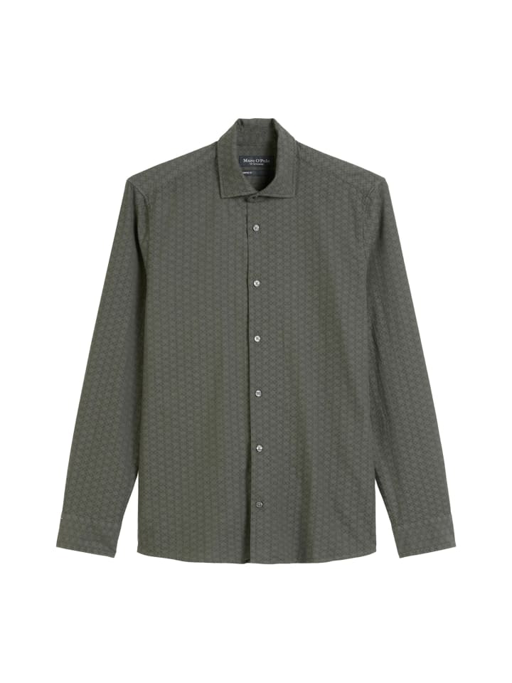 

Marc O'Polo Рубашка необычной формы, средне-коричневого цвета