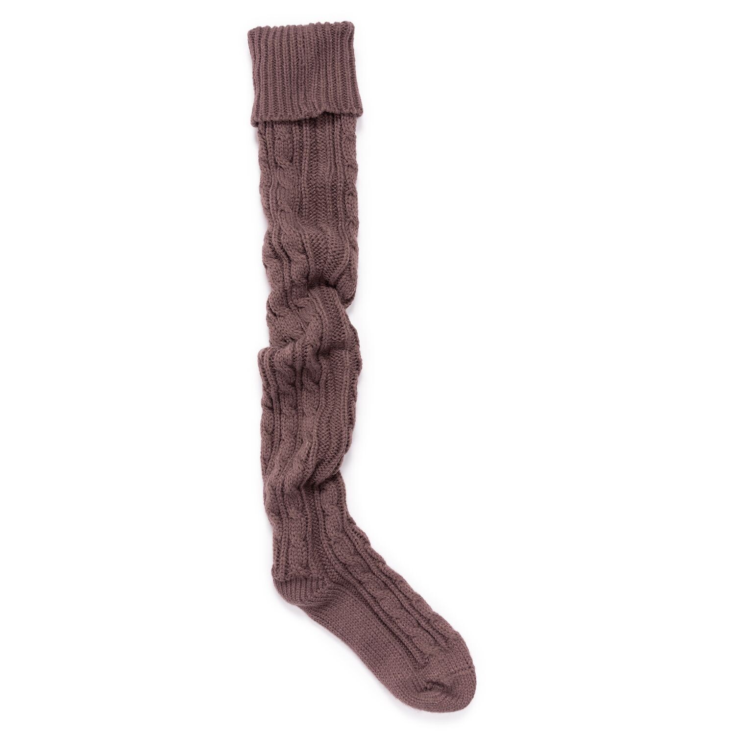 

Женские носки выше колена косой вязки MUK LUKS MUK LUKS