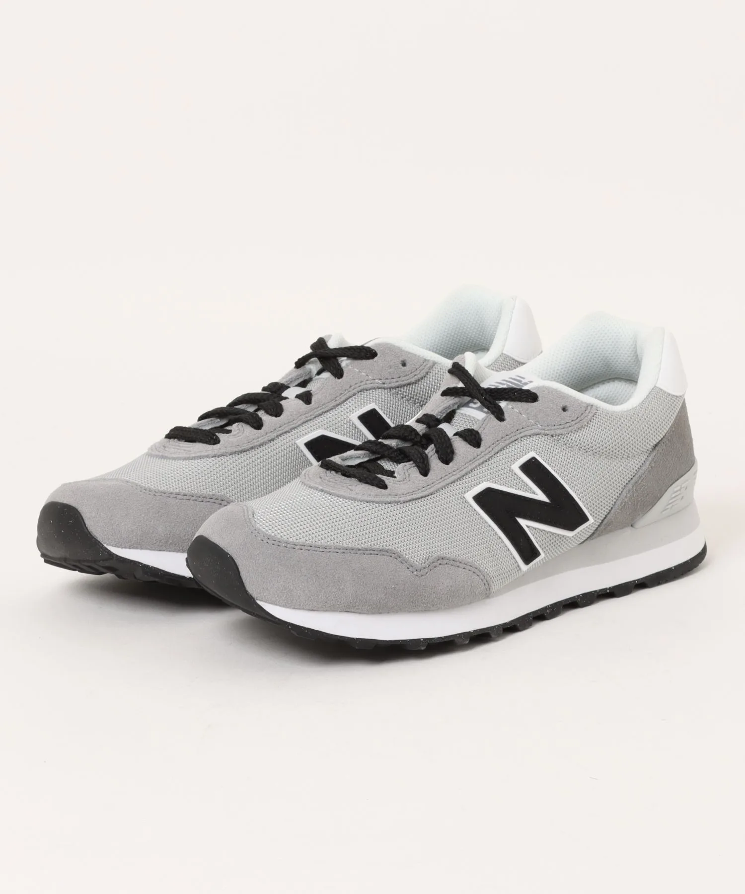 Мужские кроссовки из натуральной кожи New Balance ML515 серые