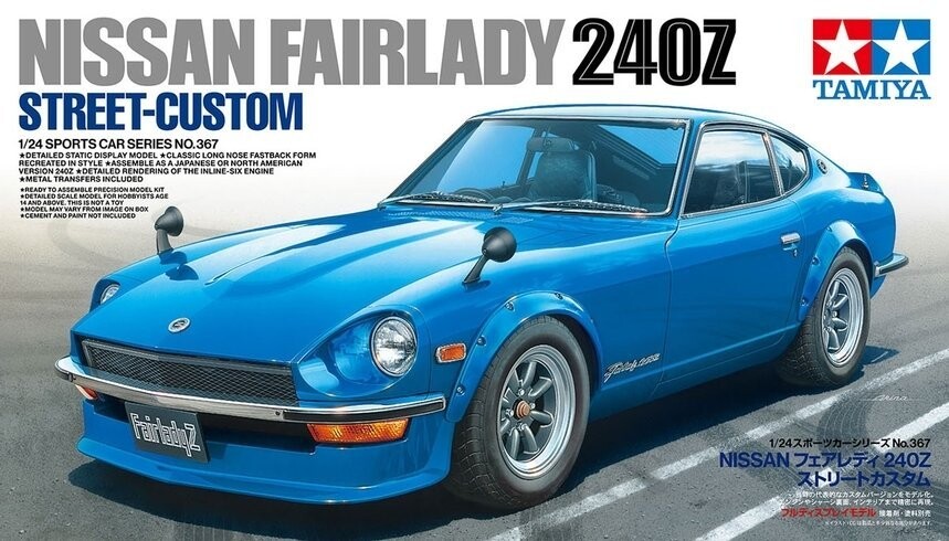 

Nissan Fairlady 240Z Street Custom Tamiya 24367 1/24 Inna marka