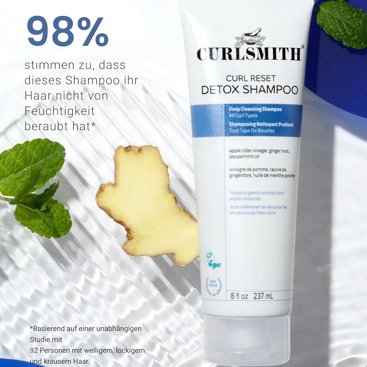 Детокс-шампунь Curlsmith Curl Reset для глубокого очищения Curlsmith — фото 3