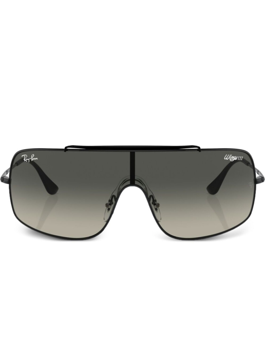 

Солнцезащитные очки Wings II в квадратной оправе Ray-Ban, черный