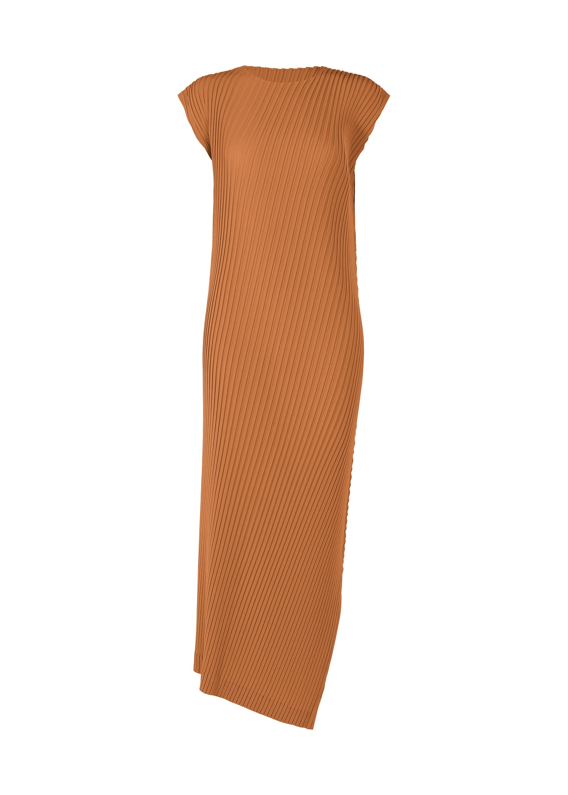 

Платье vigor pleats solid Issey Miyake, коричневый