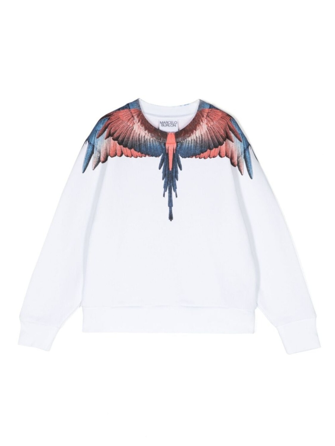 

Marcelo Burlon County Of Milan толстовка с принтом Wings, белый