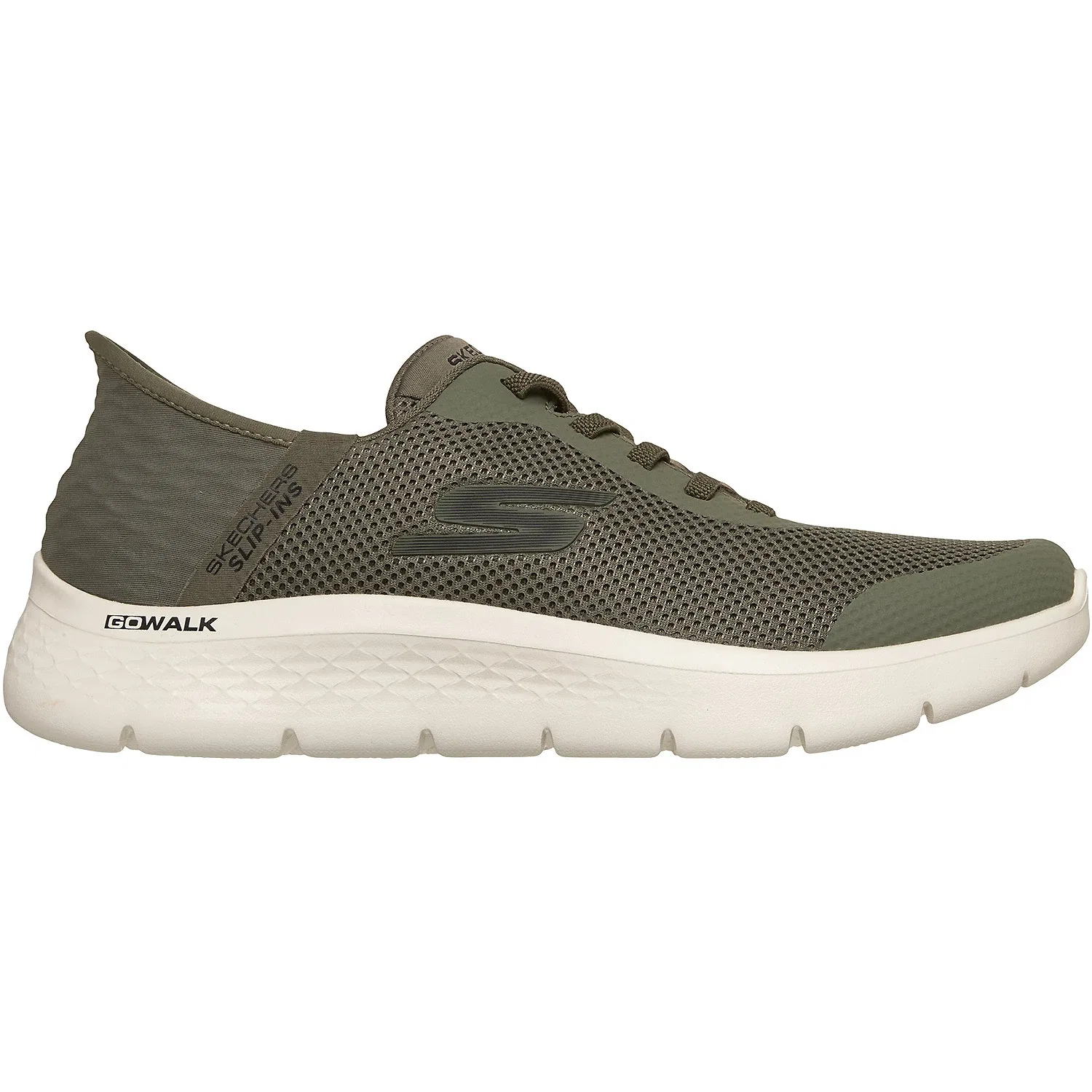 Сандалии GO WALK FLEX-HANDS UP Skechers зеленые