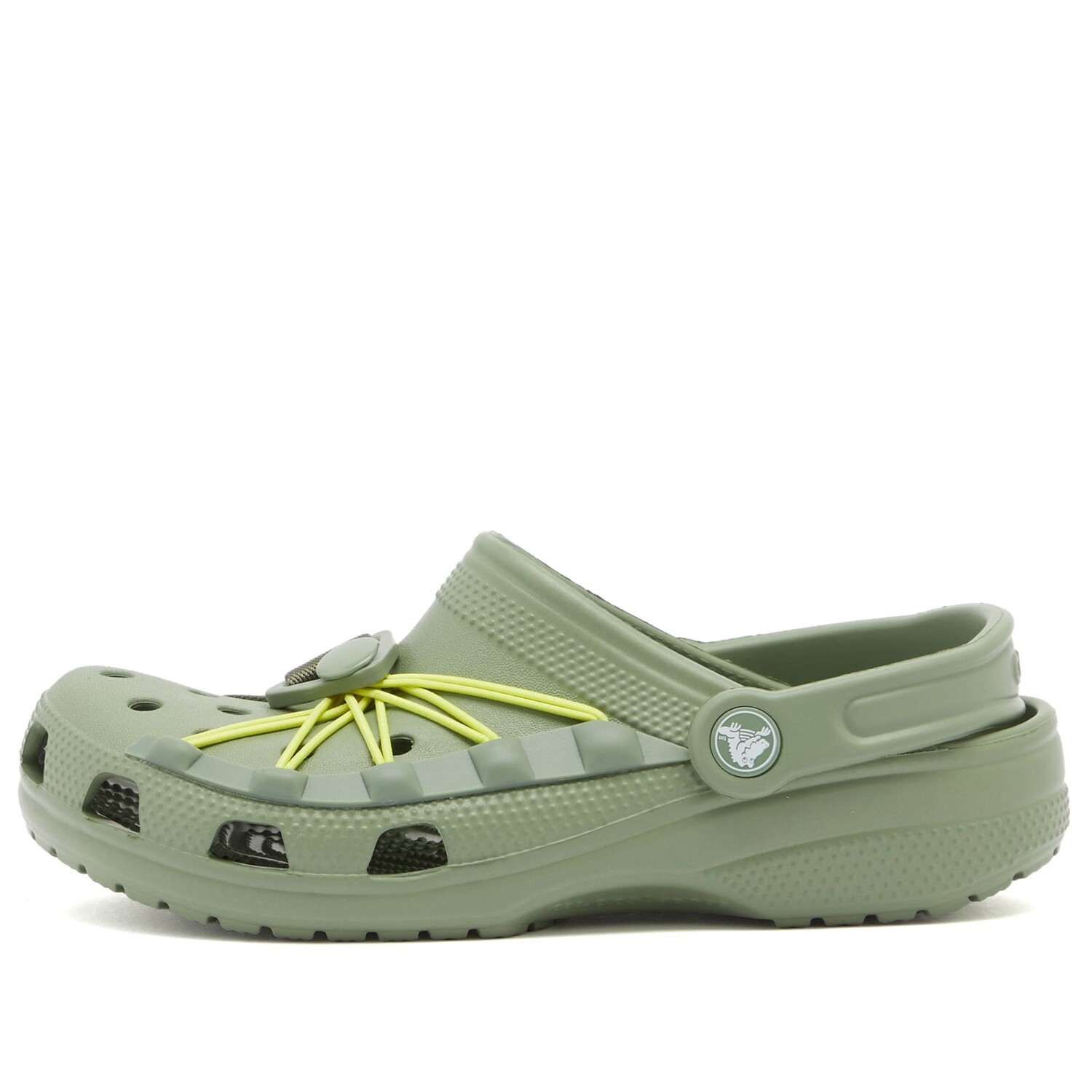 

Туфли броги Crocs Classic Lockdown Clog, цвет Moss Multi