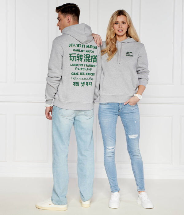 Свитер Lacoste Relaxed fit, серый — фото 2