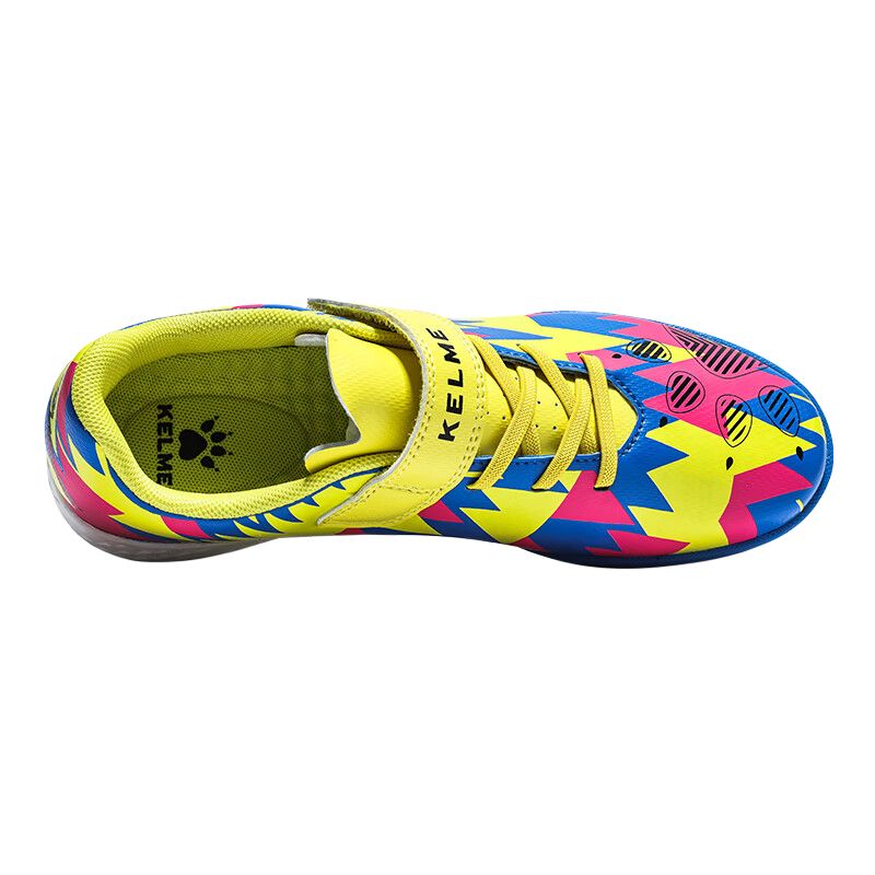 Детские футбольные бутсы Kids KELME, желтый — фото 4