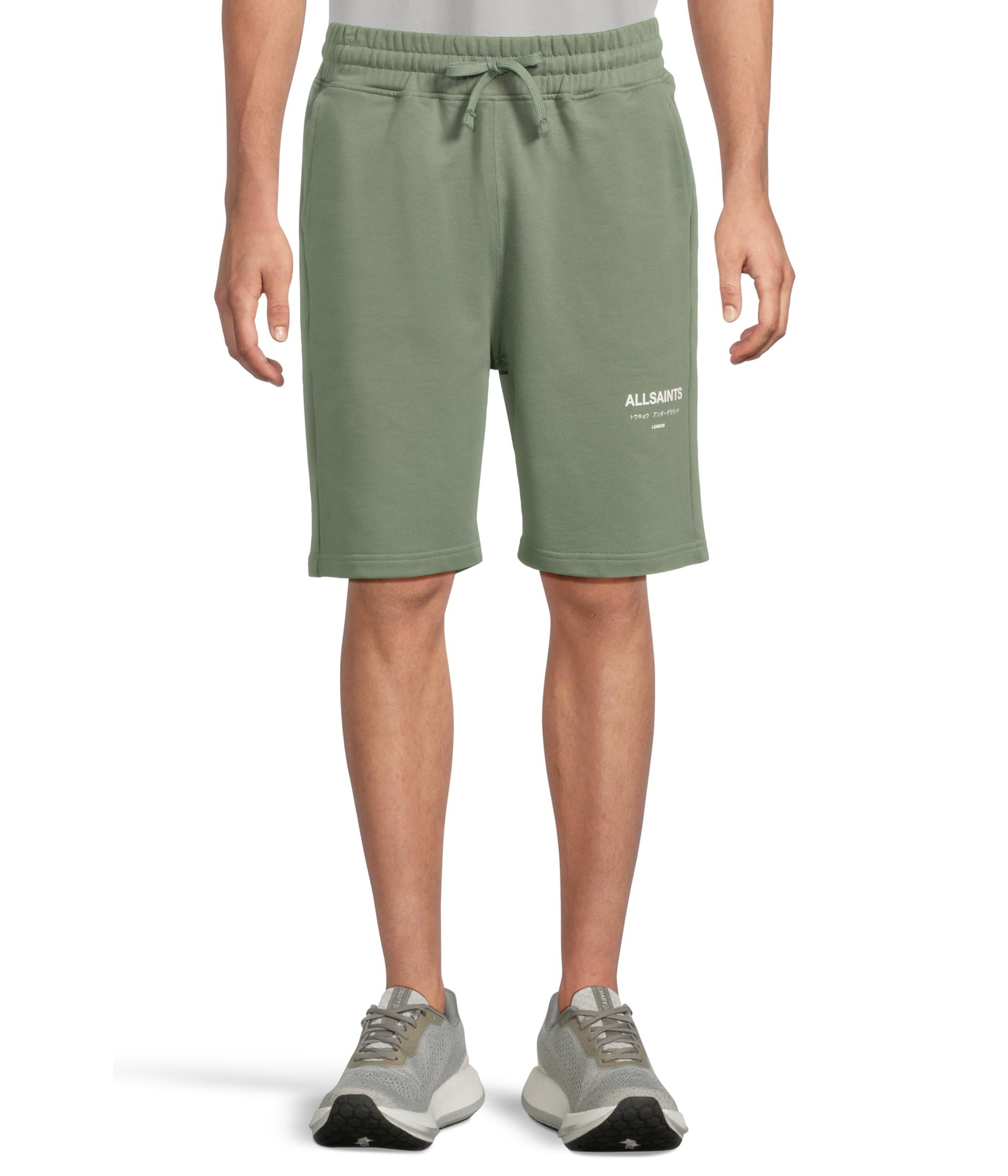 

Шорты AllSaints Underground Sweatshort, Smokey Green