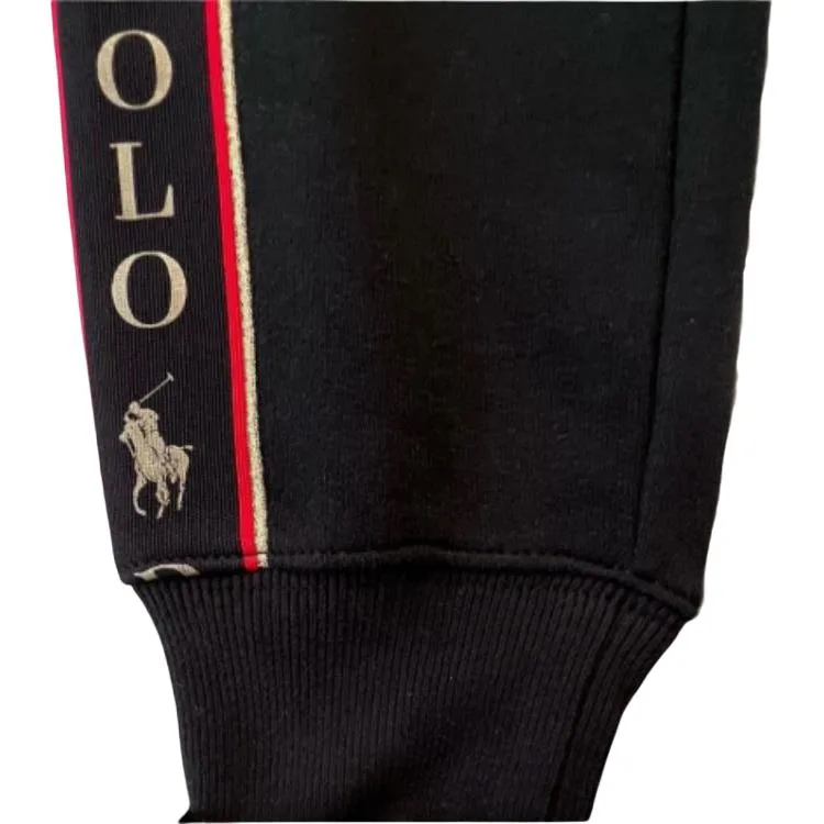Брюки спортивные вязаная Polo Ralph Lauren, черный — фото 4