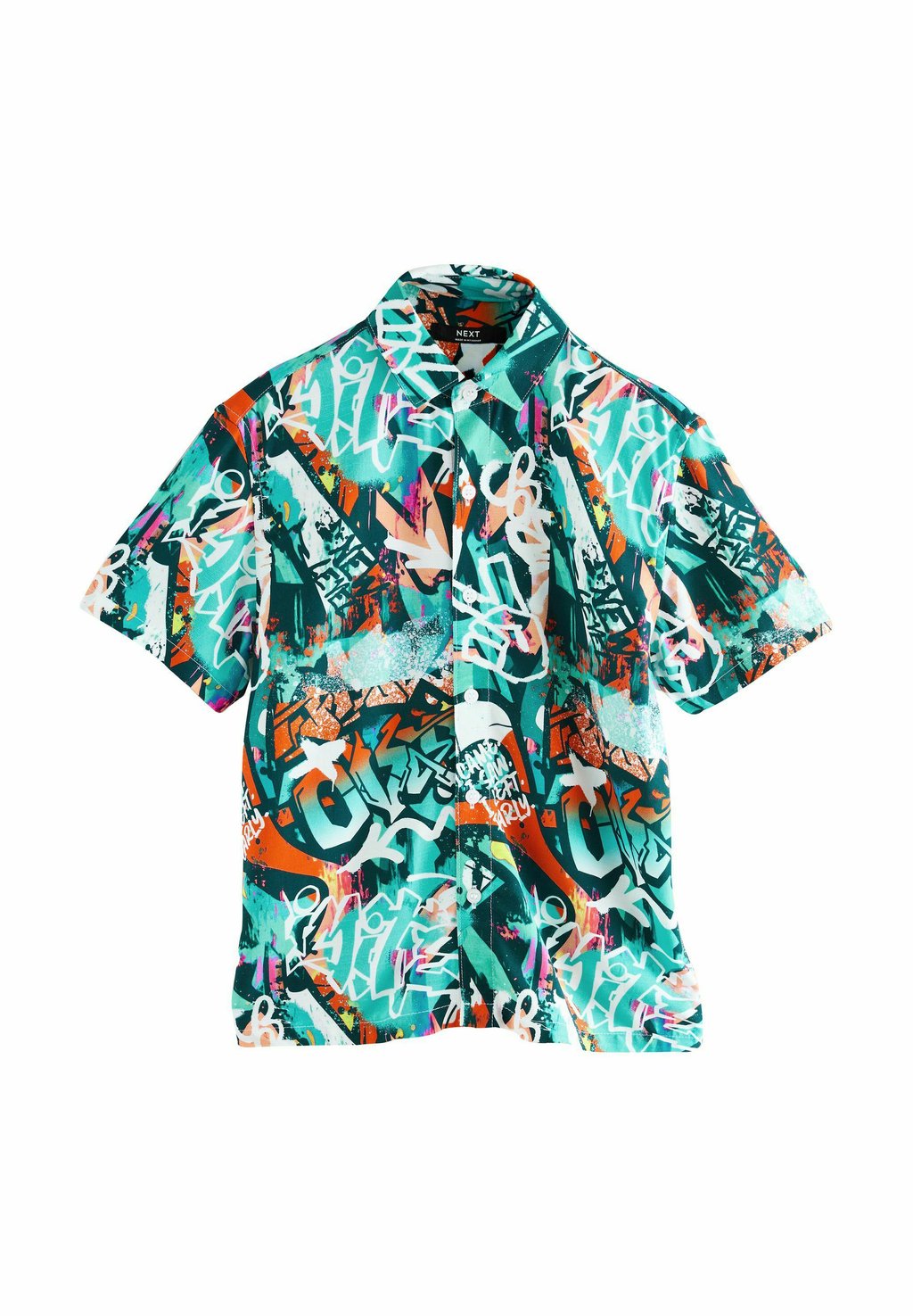 

Рубашка SHORT SLEEVE REGULAR FIT Next, синий