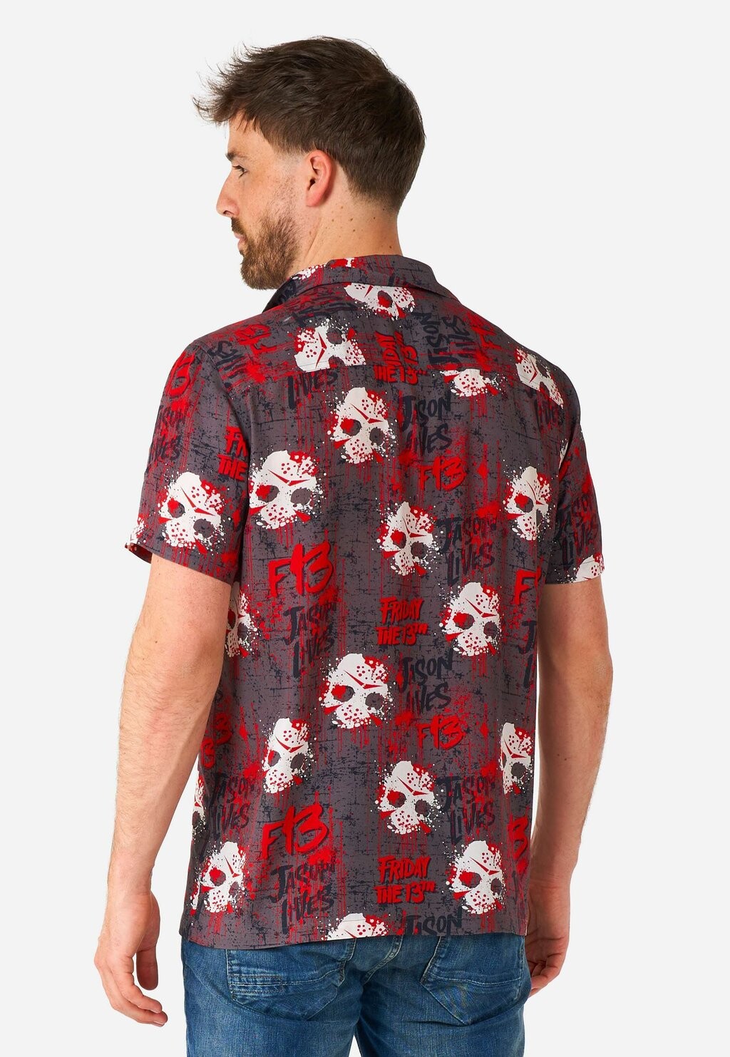 

Рубашка SHORT SLEEVE FRIDAY THE 13TH OppoSuits, черный