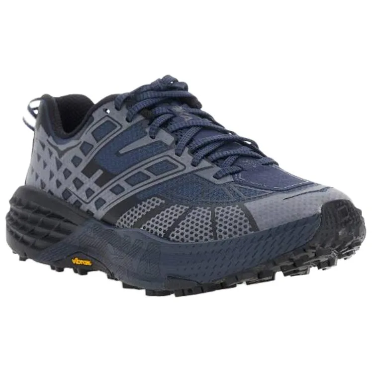 HOKA ONE ONE SPEEDGOAT 2 Trail Running Shoes мужские синие черные — фото 4